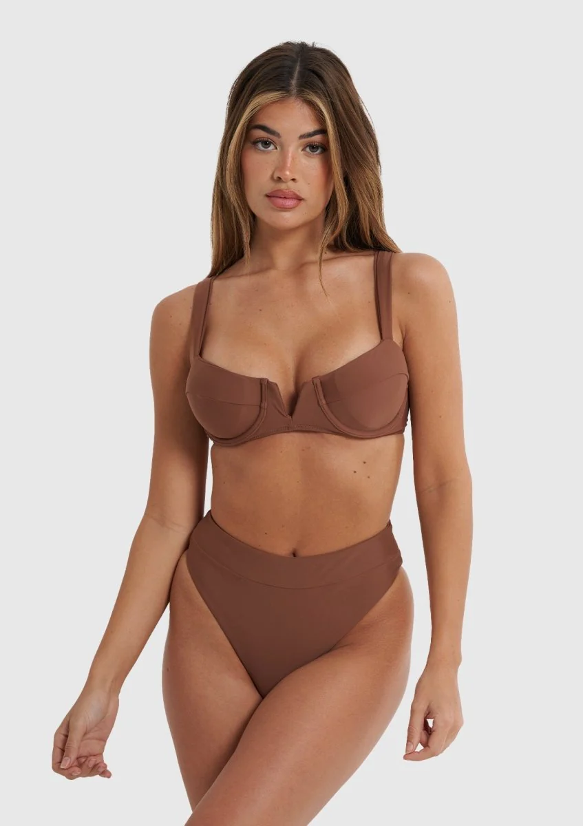 Greta Top - Brown - Image 3